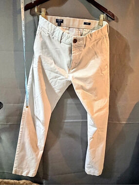 J.Crew Flex Slim Chino Pant cream Waist 29 men’s